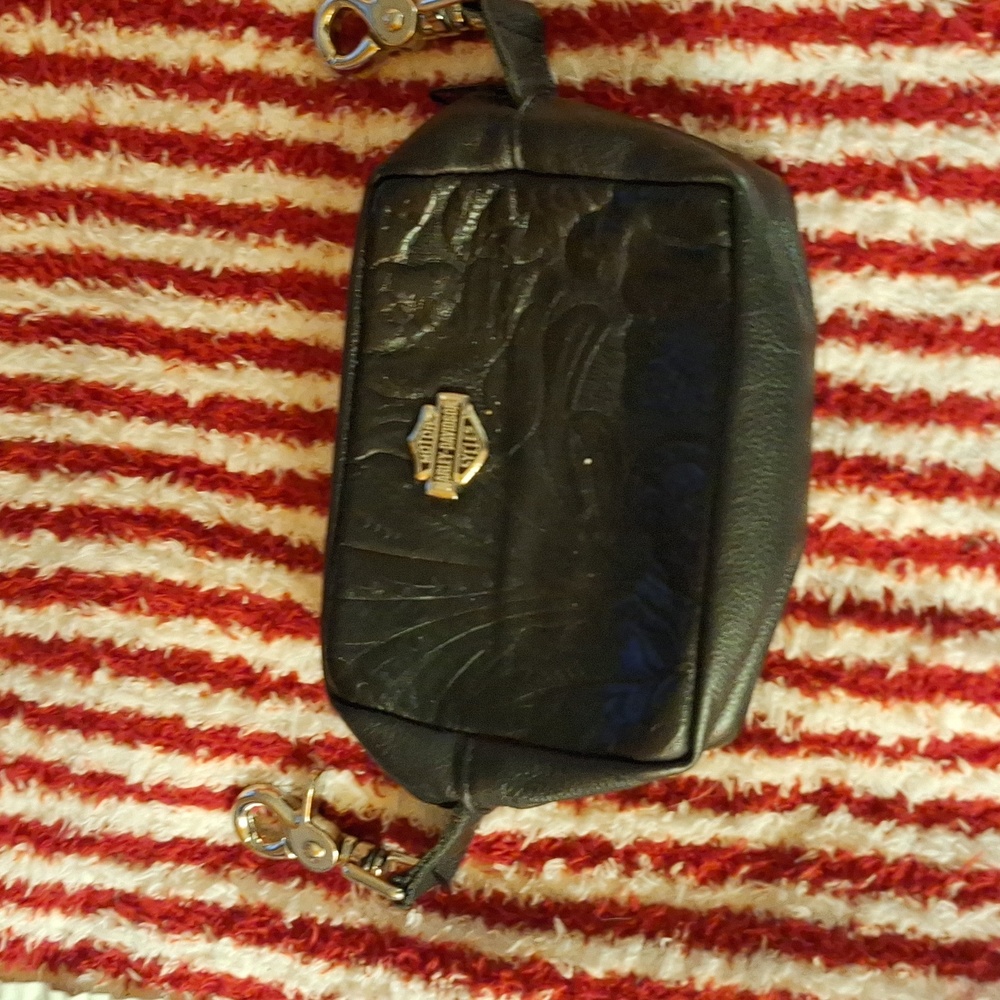 Harley Davidson black hip bag